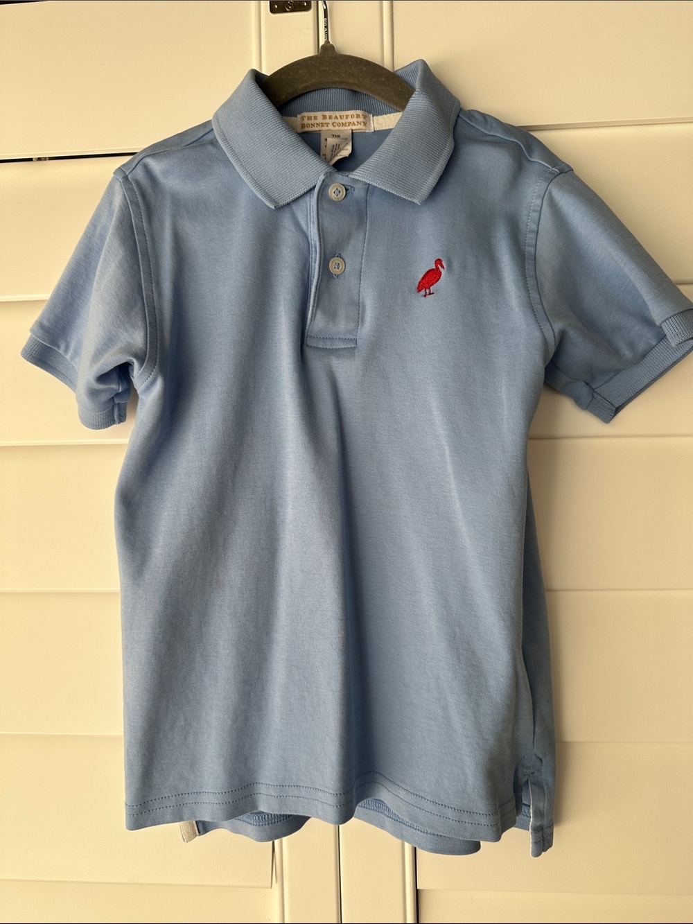 TBBC prim and proper polo blue size 6